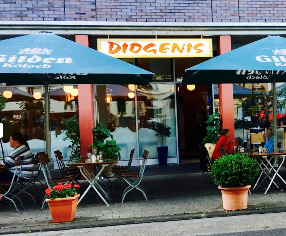 Aussengastronomie der Gaststätte Diogenes